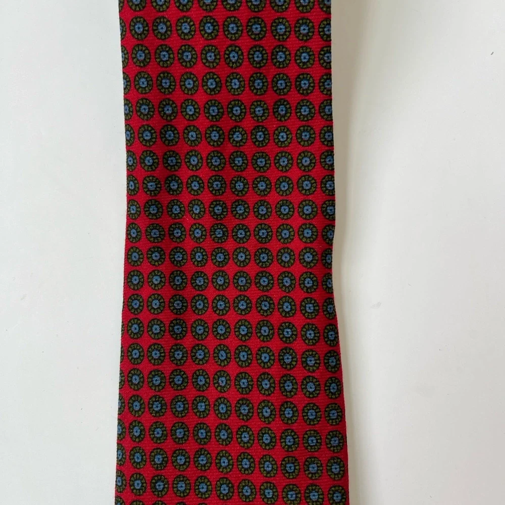 Vintage wool Patterned Tie